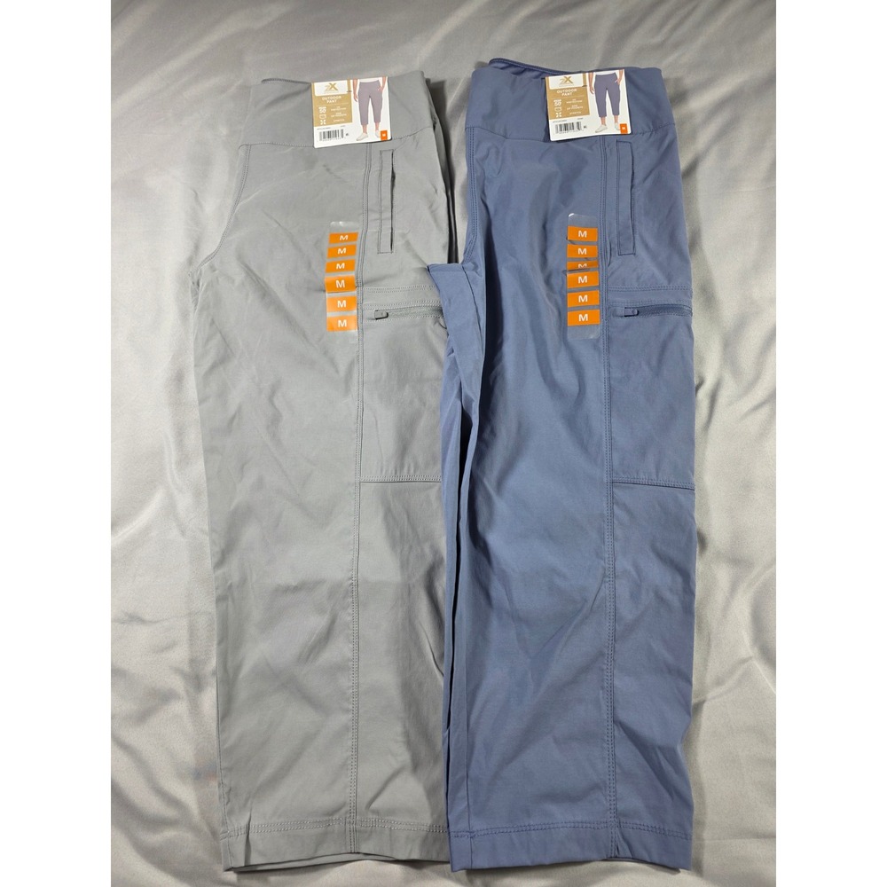 Zeroxposur Outdoor Capri Pant Women Medium Stretch UPF 50+ Bundle of 2 NEW